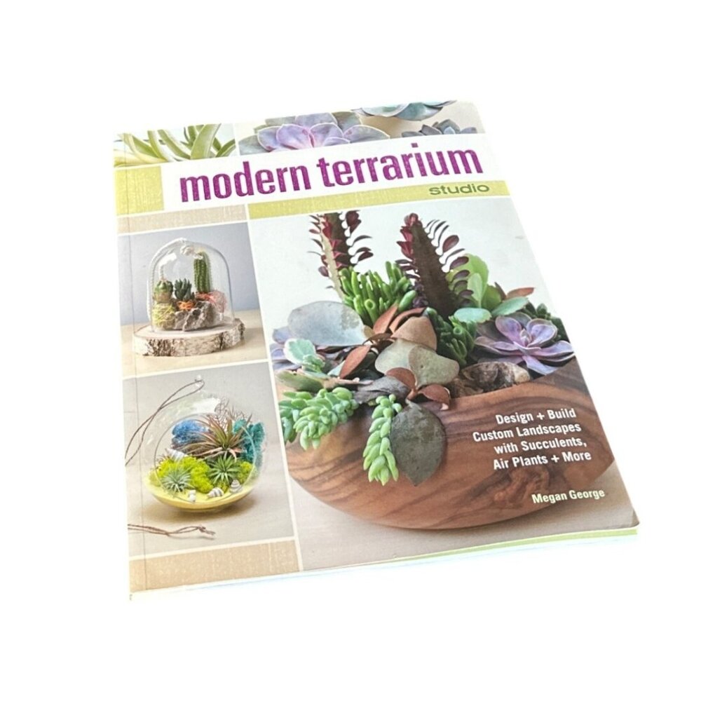 VTG Modern Terrarium Softcover Book Gardening Plants‎ Cacti Gardening Botanical
